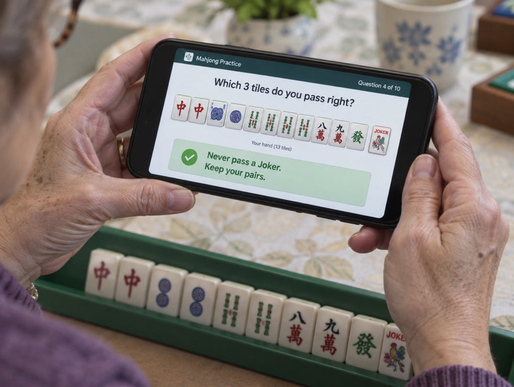 The Decision Trainer on a phone